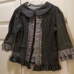 Persnickety girls size 8 jean jacket